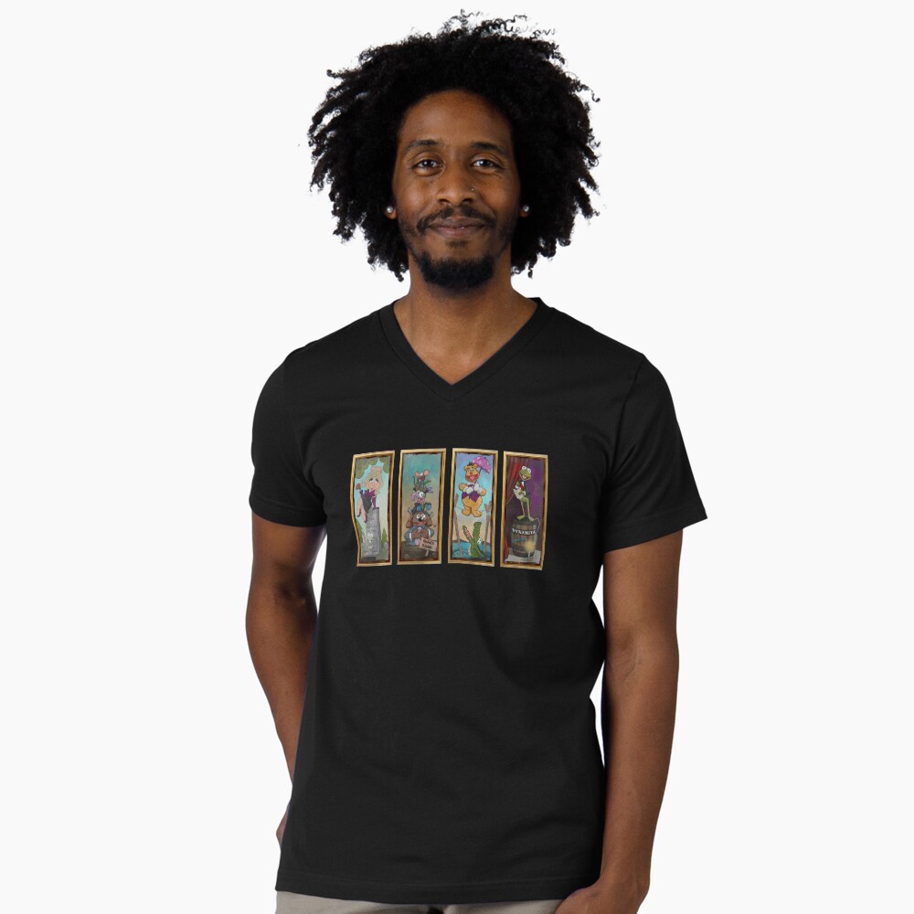 Aperçu de l'œuvre T-shirt col V créée et vendue par Michael McElroy.