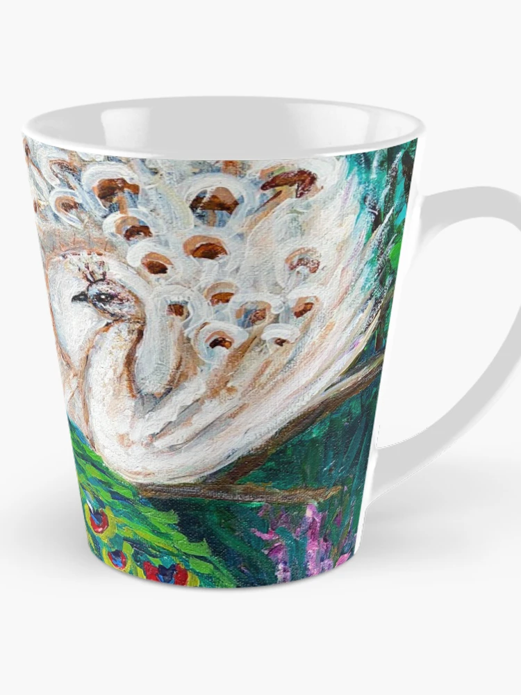 Thumbnail 1 of 4, Coffee Mug, Peacocks designed and sold by msquareart.
