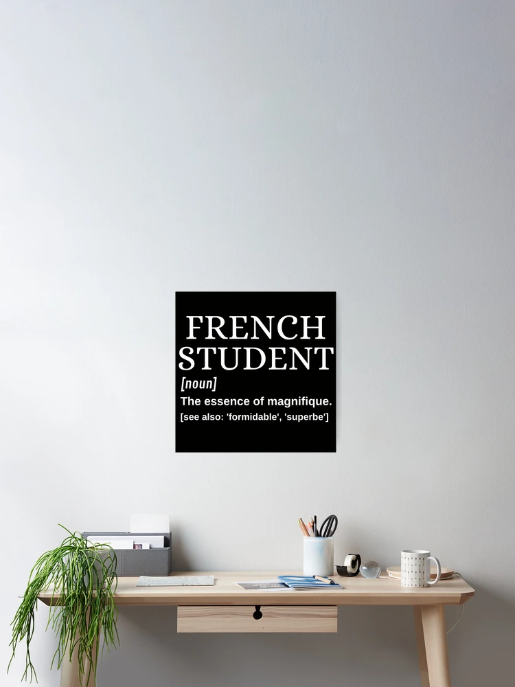 Thumbnail 2 of 3, Poster, French Student Dictionary Definition designed and sold by Time4German.