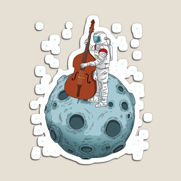 Aperçu de l'œuvre Contrebasse Jazz Musique Cadeaux Contrebasse Contrebasse créée et vendue par DSWShirts.