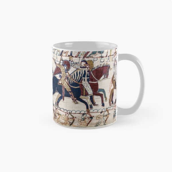 Aperçu de l'œuvre LA TAPISSERIE DE BAYEUX, LA BATAILLE D'HASTINGS, LES CHEVALIERS NORMANDS À CHEVAL créée et vendue par BulganLumini.
