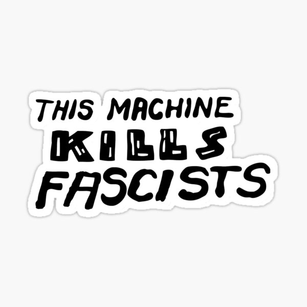 Artikelvorschau, Diese Maschine tötet Faschisten ® Merch entworfen und verkauft von Halla-Merch.