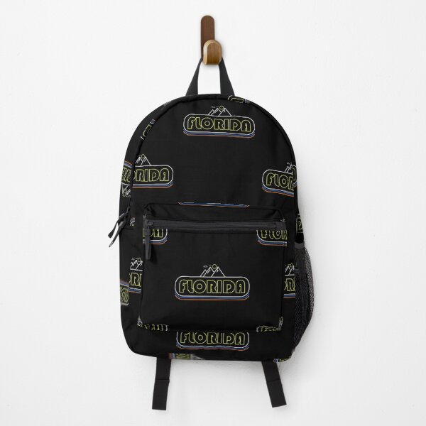 Item preview, Florida Neon Lights - Souvenir - Gift - Hometown - Hiking - Nature designed and sold by HappyTees Lab.