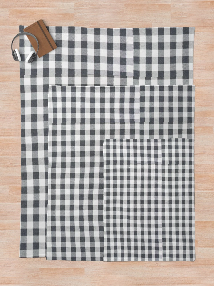 Thumbnail 5 of 6, Throw Blanket, Sweet Classic Gingham designed and sold by moss&moon designs.