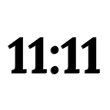 Artwork thumbnail, 1111 angel number by gloriasd14