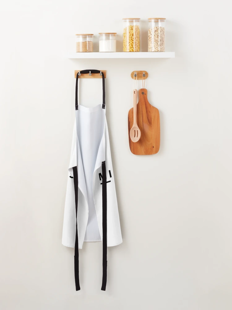Thumbnail 2 of 6, Apron, Minimalist custom design designed and sold by SmudgesApparel.