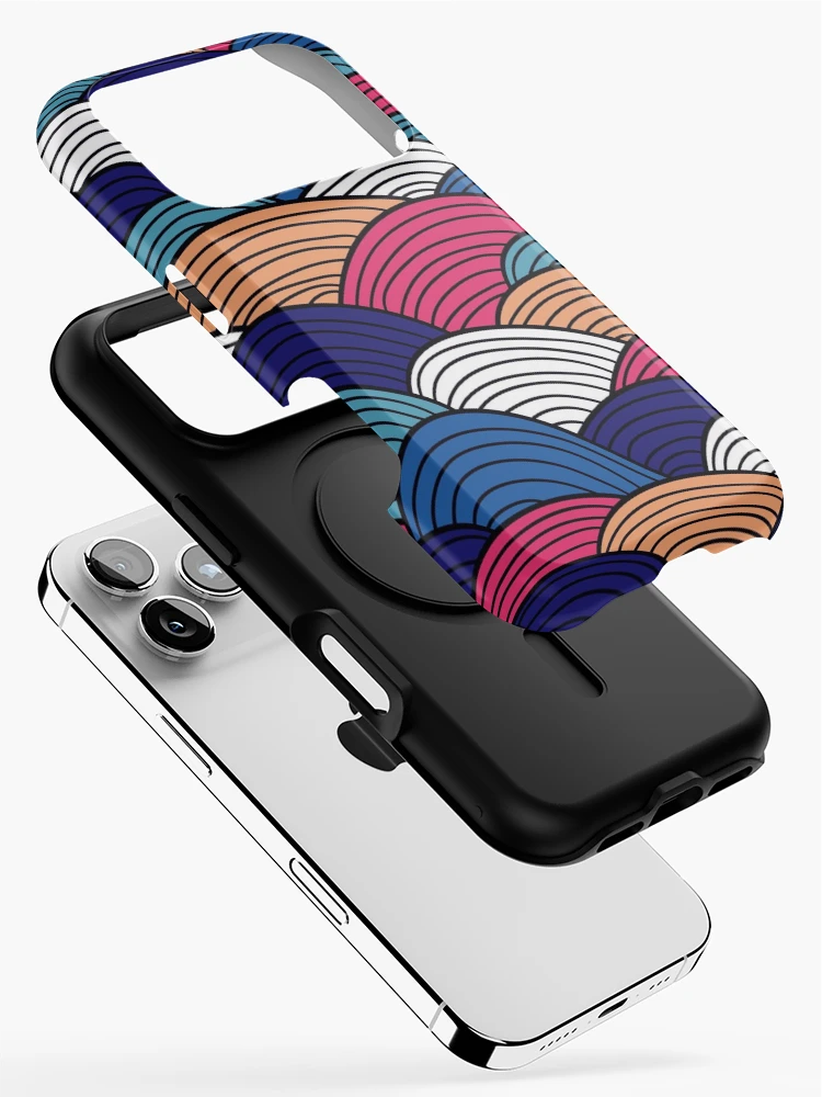 Thumbnail 2 of 4, iPhone Case, Wavy designed and sold by Mo-2000.