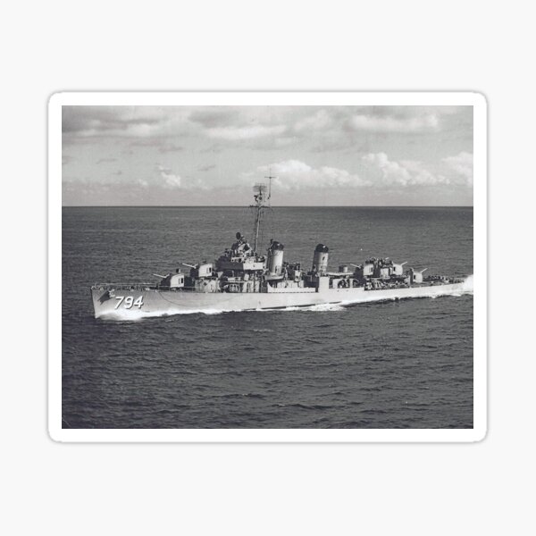 Aperçu de l'œuvre MAGASIN DU NAVIRE USS IRWIN (DD-794) créée et vendue par militarygifts.
