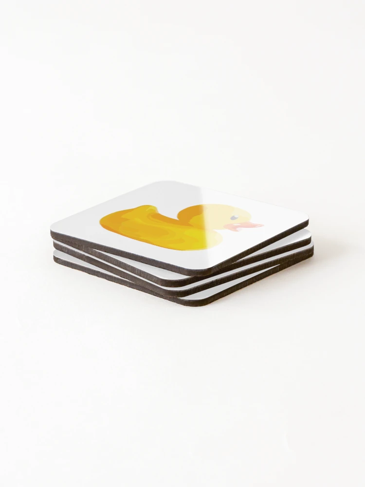Thumbnail 4 of 5, Coasters (Set of 4), rubber ducky designed and sold by MargaretRB.