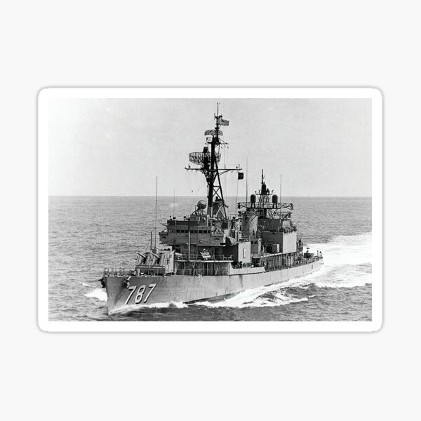 Aperçu de l'œuvre USS JAMES E. KYES (DD-787) MAGASIN DU NAVIRE créée et vendue par militarygifts.