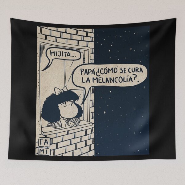 Item preview, Homenaje a Mafalda Quino designed and sold by HiddenMist.