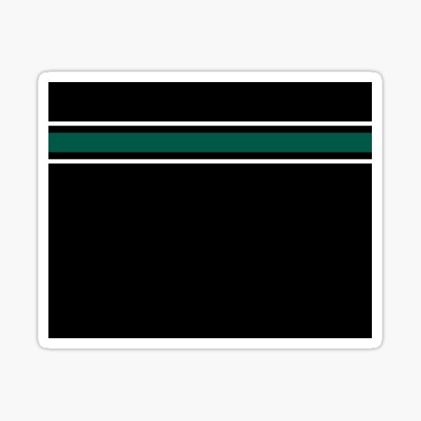 Aperçu de l'œuvre Rayures bleu sarcelle et blanches créée et vendue par ColorPopArtBoutique.