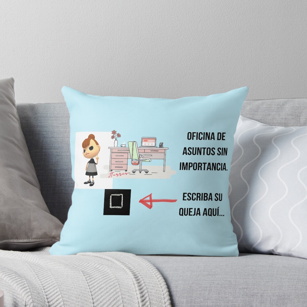 Vista previa del artículo con la obra «Cojín», diseñado y vendido por LibrosBOOKtique.
