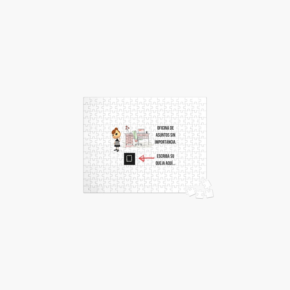 Vista previa del artículo con la obra «Puzzle», diseñado y vendido por LibrosBOOKtique.