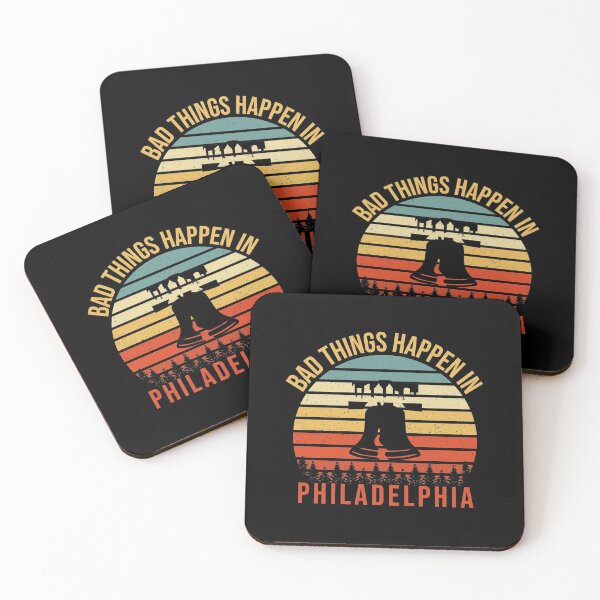 Item preview, Bad things happen in Philadelphia Gritty - Tiny Purpleland Vintage designed and sold by tinypurpleland.