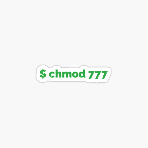 Item preview, Comando Linux Hacker chmod 777 designed and sold by clubtee.