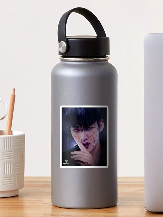 Imagen 1 de 3, Pegatina con la obra Vampiro Ji Chang Wook, diseñada y vendida por Kryptonite-Arts.