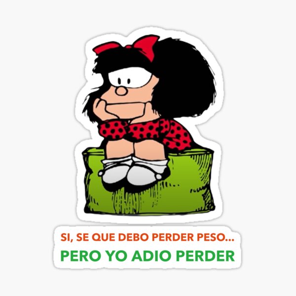 Item preview, Mafalda Quino Comics designed and sold by Elena's Shop.