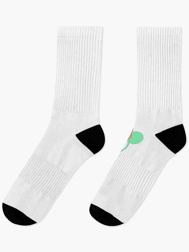 Thumbnail 1 of 5, Socks, Green and pink mouse ears designed and sold by toriyoung20.