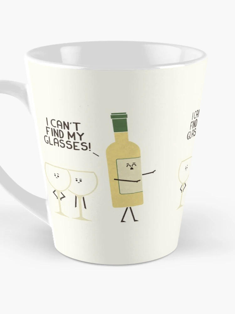 Thumbnail 3 of 4, Coffee Mug, Lost Glasses designed and sold by HandsOffMyDinosaur.