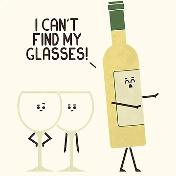 Artwork thumbnail, Lost Glasses by HandsOffMyDinosaur