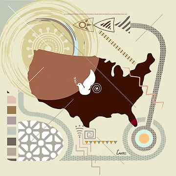 Artwork thumbnail, USA Soaring by lanrestudio