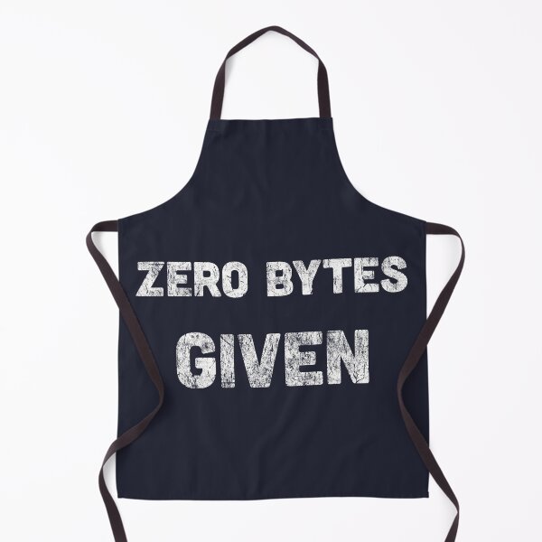 Item preview, Zero Bytes Given Programmer designed and sold by vladocar.