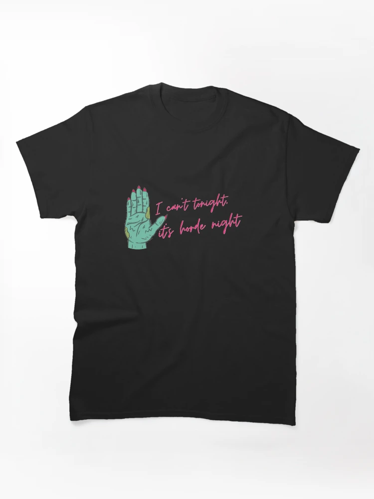 Imagen 1 de 7, Camiseta clásica con la obra Zombie Gamer Girl 7 días para morir eslogan divertido, diseñada y vendida por Dani Mullins.