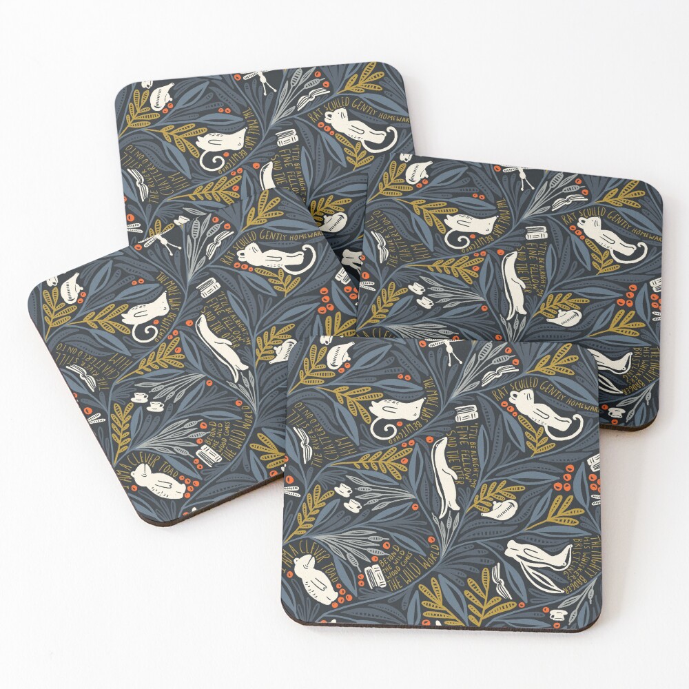 Item preview, Coasters (Set of 4) designed and sold by inkblotcreative.