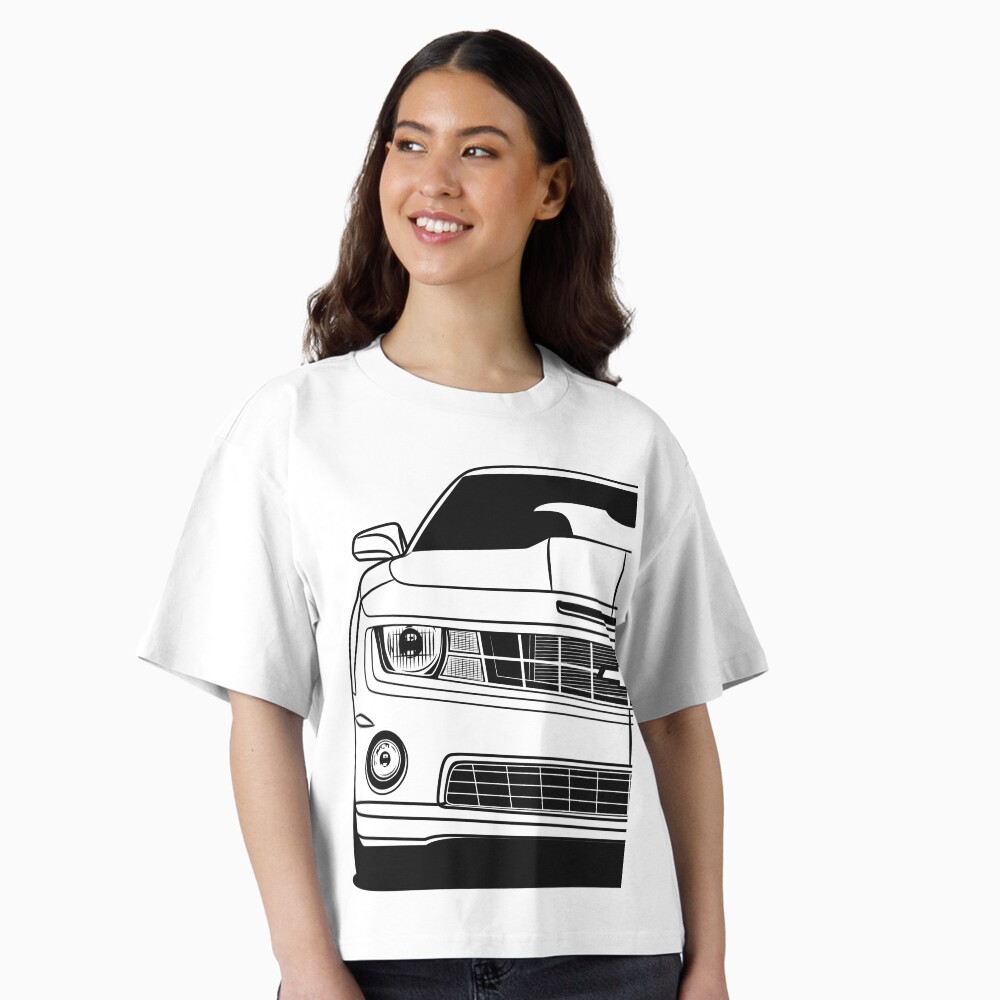 Vista previa del artículo con la obra «Camiseta holgada boxy», diseñado y vendido por CarWorld.
