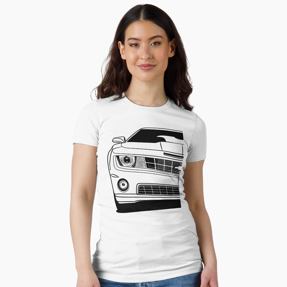 Vista previa del artículo con la obra «Camiseta entallada», diseñado y vendido por CarWorld.