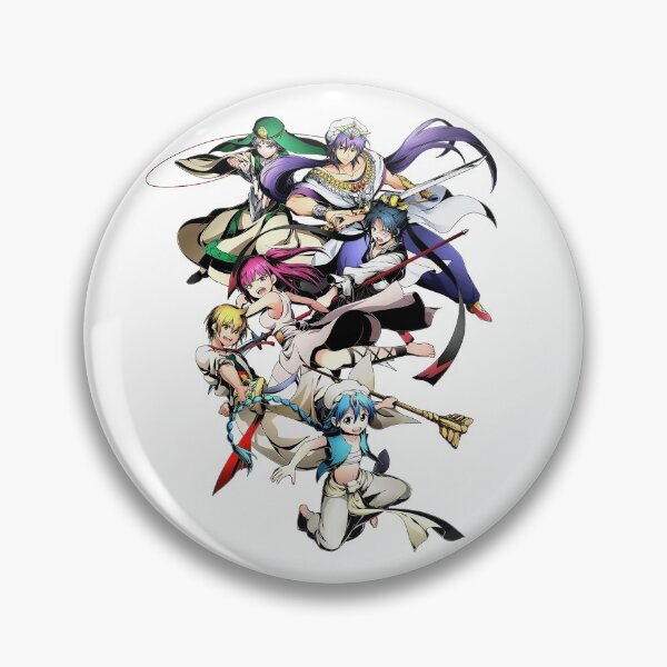 Item preview, Magi: The Labyrinth of Magic Character Mashup Anime designed and sold by shizazzi.
