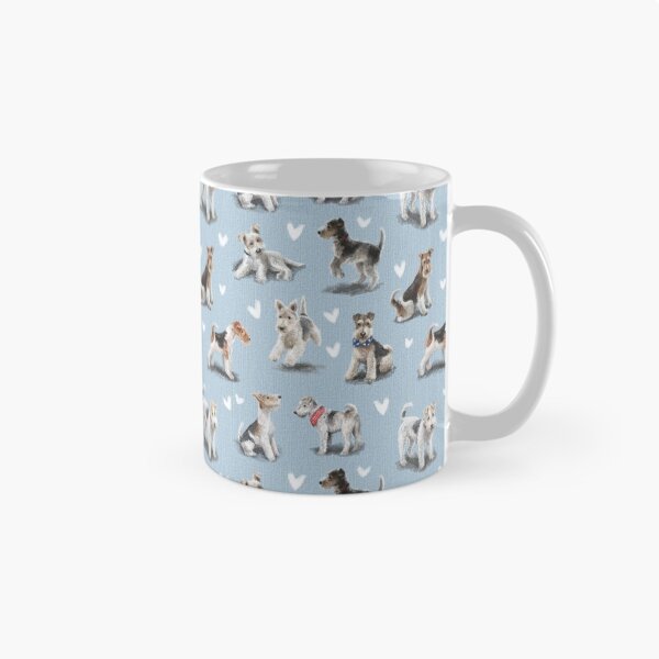 Aperçu de l'œuvre Le Fox Terrier créée et vendue par Elspeth Rose Design.