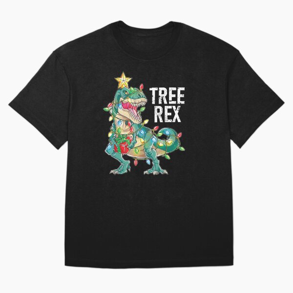 Aperçu de l'œuvre Arbre de dinosaure de Noël Rex créée et vendue par Masaw.