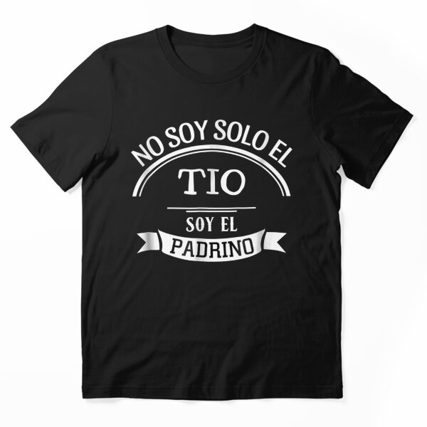 Item preview, Camiseta para hombre No Soy Solo El Tio Soy El Padrino Godfather Uncle designed and sold by VegaStudio.