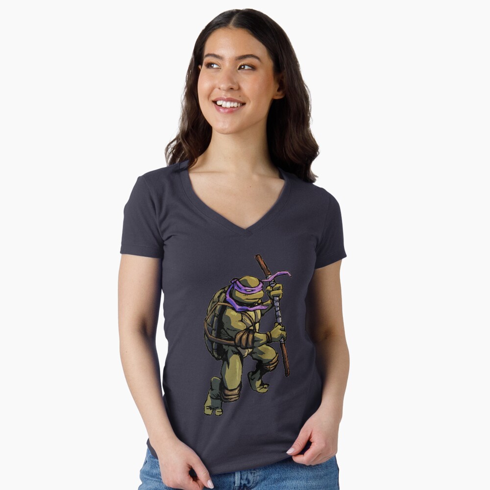 Item preview, Fitted V-Neck T-Shirt designed and sold by hugodourado.