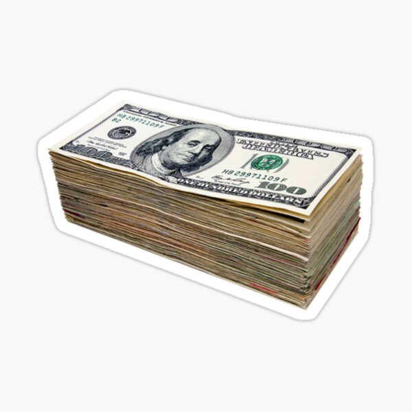 Item preview, money stack designed and sold by Rad Merch.