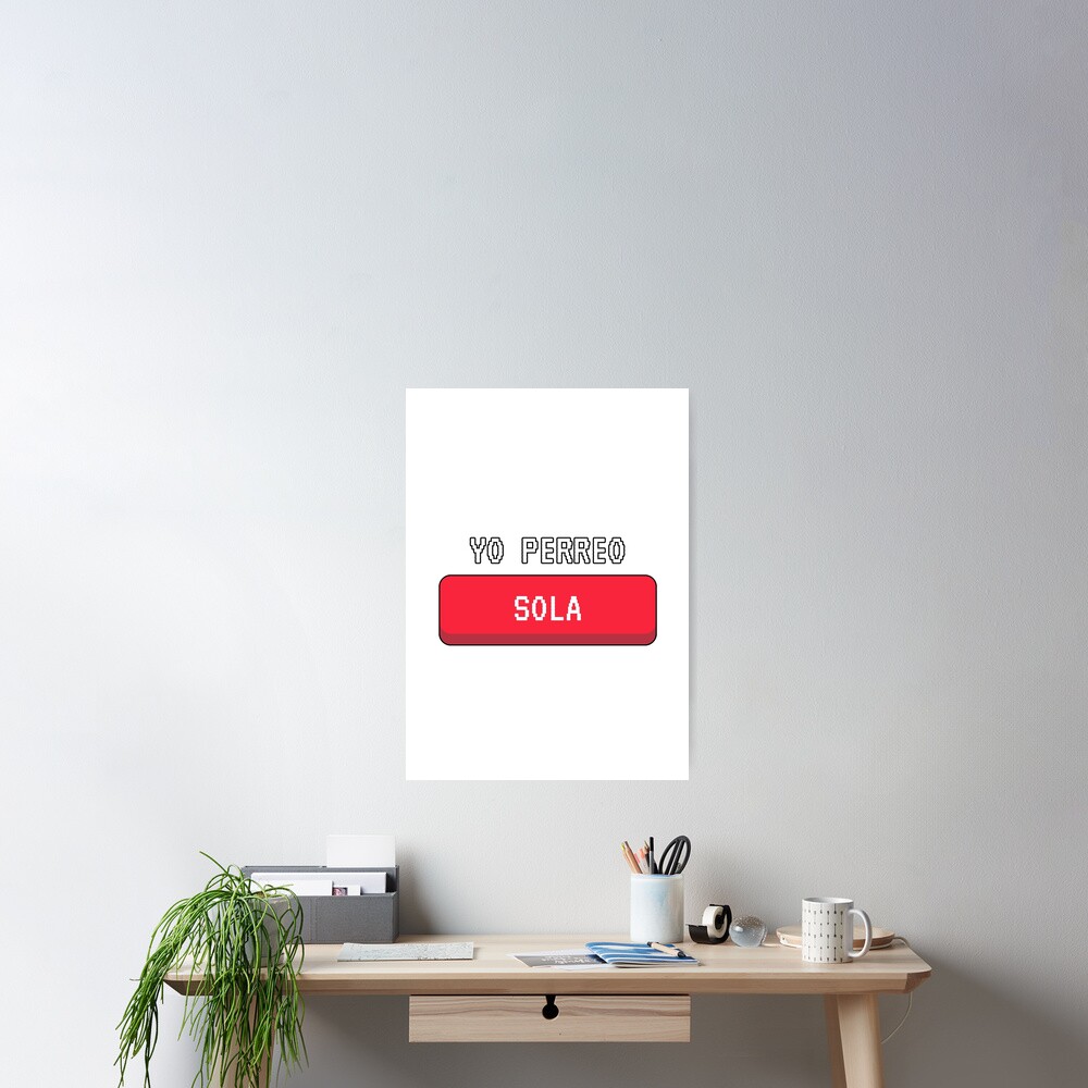 Vista previa del artículo con la obra «Póster», diseñado y vendido por blazikin.