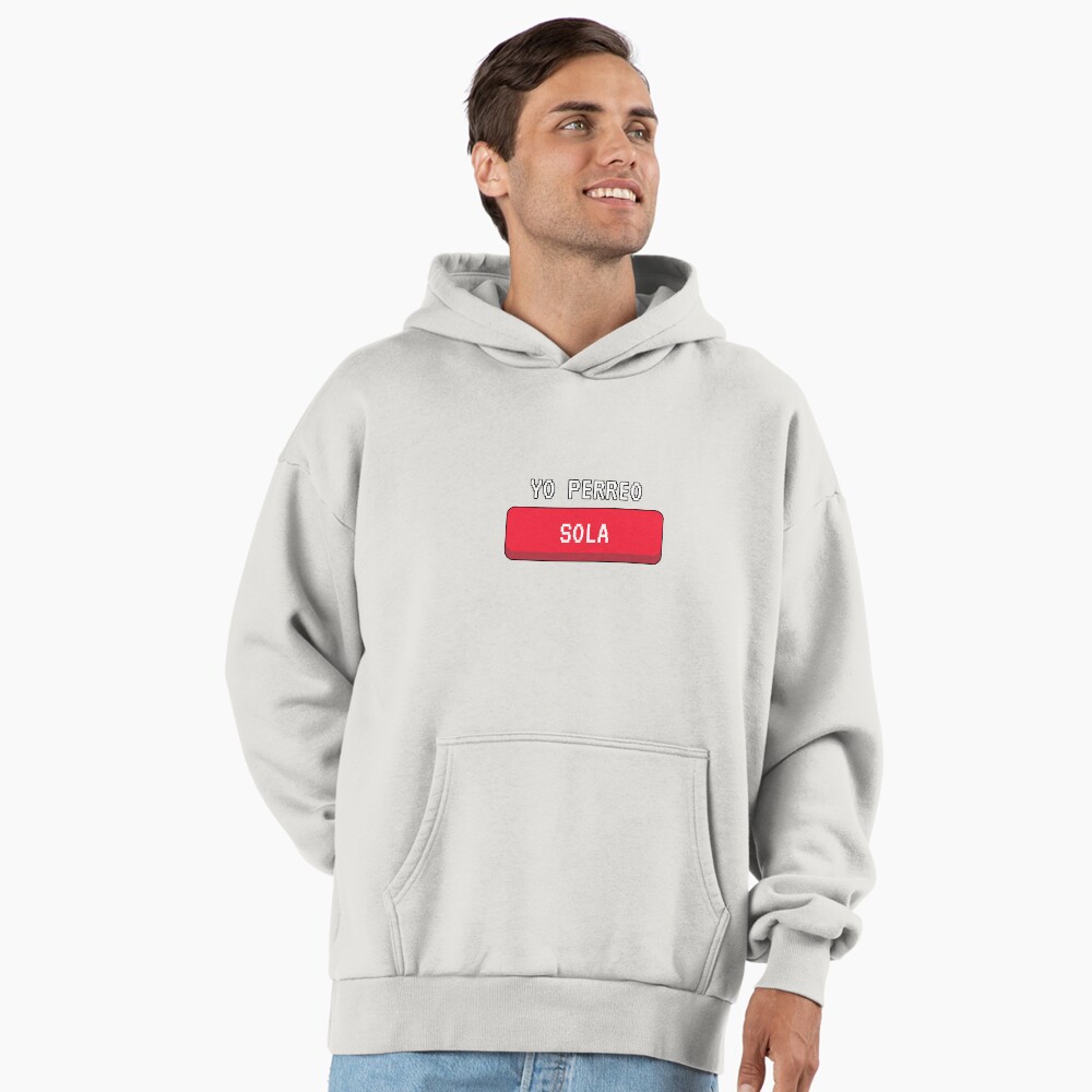 Vista previa del artículo con la obra «Sudadera con capucha oversize prémium», diseñado y vendido por blazikin.
