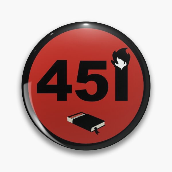 Item preview, Fahrenheit 451 designed and sold by AndrewCotten.