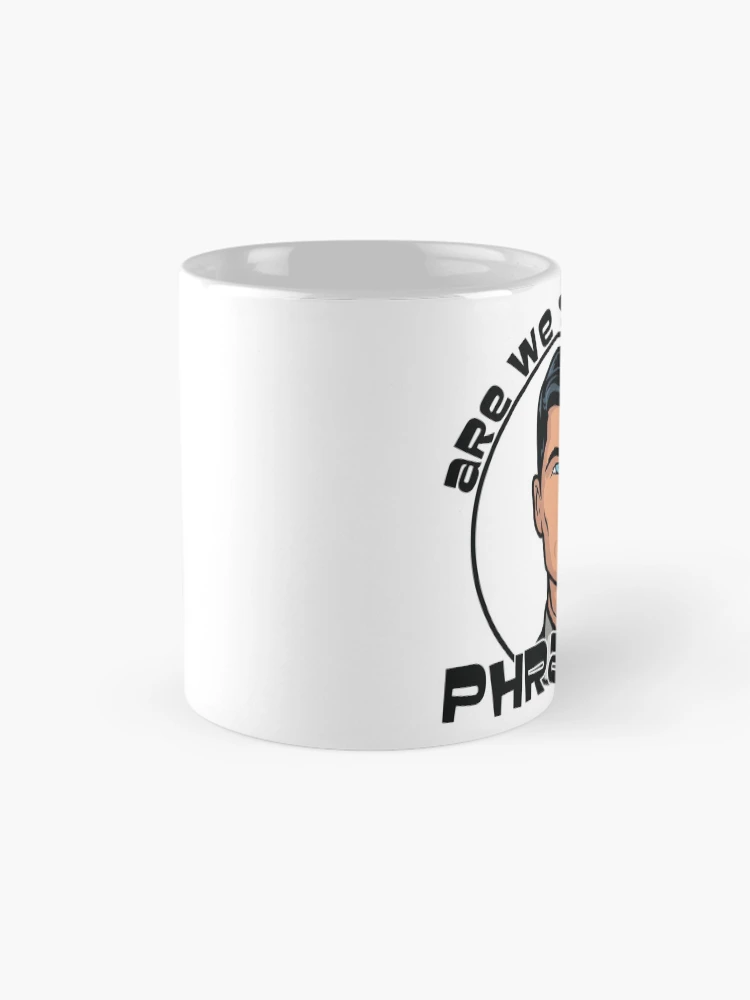 Thumbnail 4 von 6, Kaffeebecher, Machen wir immer noch Phrasen? - Bogenschütze designt und verkauft von CloakAndDaggers.