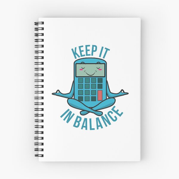 Item preview, Keep It in Balance Funny Accounting Yoga Pun Funny Occupations designed and sold by johnmgr21.