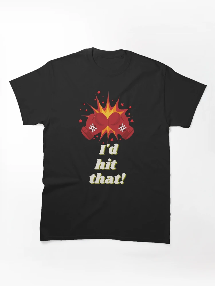 Aperçu 1 sur 7. T-shirt classique avec l'œuvre J'aurais frappé ça, hubie Halloween créée et vendue par Hey-Nice-Shirt.
