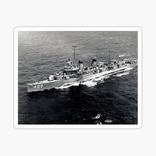 Aperçu de l'œuvre USS RENSHAW (DD-499) MAGASIN DU NAVIRE créée et vendue par militarygifts.