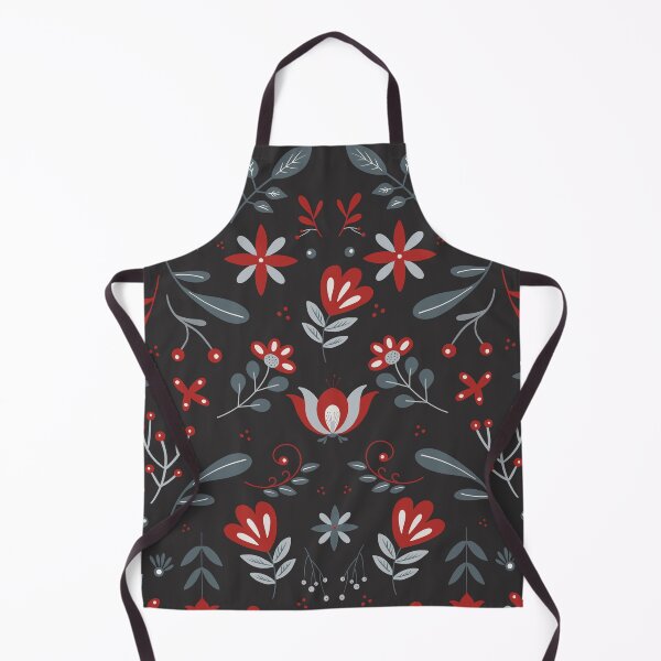 Item preview, Scandinavian Folk Flower Pattern II designed and sold by NordicStudio.