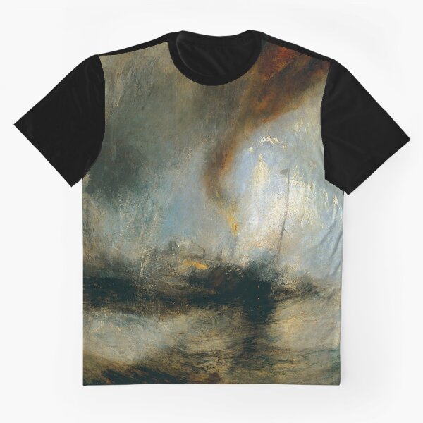 Aperçu de l'œuvre J.M.W. Turner "Snow Storm - Steam-Boat off a Harbour's Mouth" créée et vendue par Alexandra Dahl.