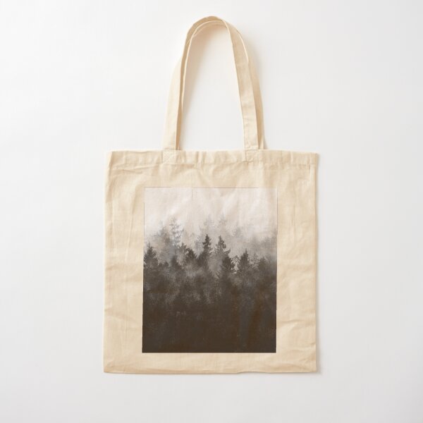 Artikelvorschau, The Heart Of My Heart // Midwinter Blues Gothic Ravencore Forest With Cascadia Trees Covered In Magic Fog entworfen und verkauft von Tordis Kayma.
