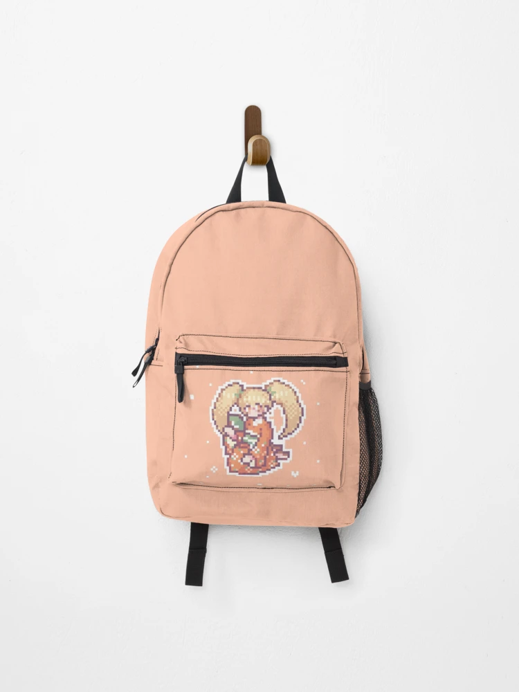 Thumbnail 1 of 3, Backpack, Pixel Hiyoko Saionji designed and sold by abitofkake.