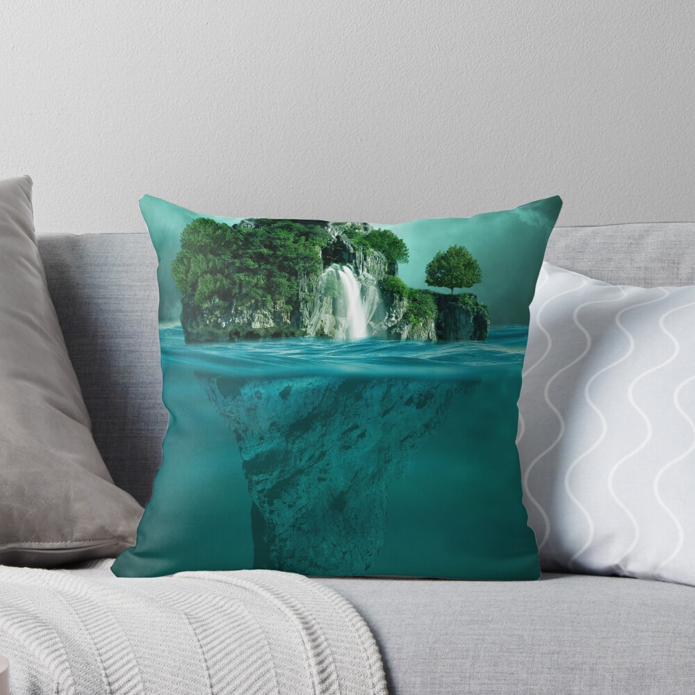 Item preview, Throw Pillow designed and sold by DarkHumorstore.