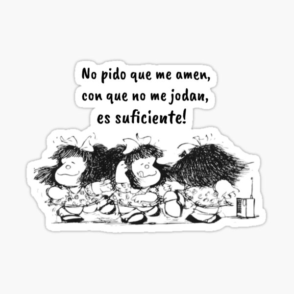 Item preview, Citas en español y cómics de Mafalda designed and sold by Elena's Shop.